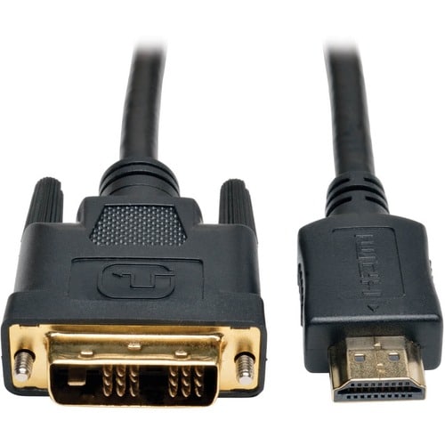Tripp Lite 3ft HDMI to DVI-D Digital Monitor Adapter Video Converter Cable M/M 3' - 3 ft (