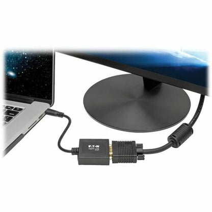 Tripp Lite Mini HDMI to VGA Adapter Converter fo Smartphone / Tablet / Ultrabook