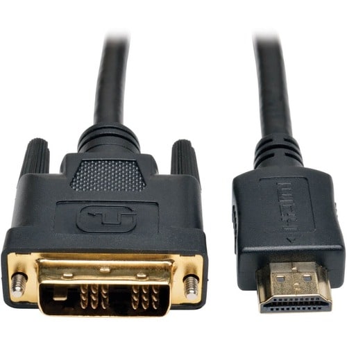 Tripp Lite 50ft HDMI to DVI-D Digital Monitor Adapter Video Converter Cable M/M 50' - 50 f
