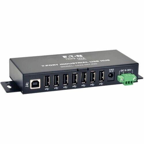 Tripp Lite by Eaton 7-Port Industrial USB 2.0 Hub with 15kV ESD Immunity - USB