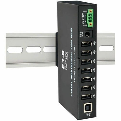 Tripp Lite by Eaton 7-Port Industrial USB 2.0 Hub with 15kV ESD Immunity - USB