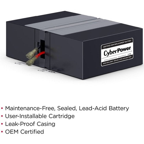 Cyber Power CyberPower RB1280X2D UPS Replacement Battery Cartridge 12V