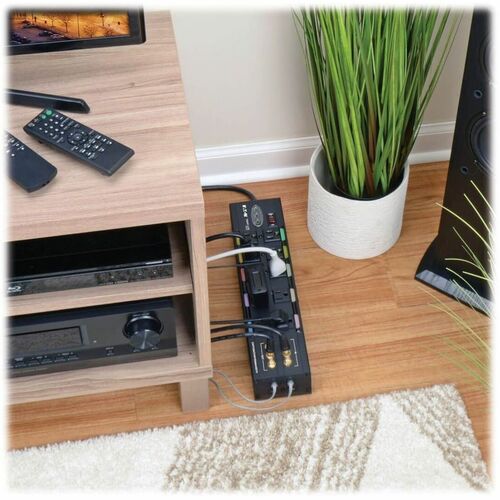 Tripp Lite Home Theater Isobar Surge Protector 10 Outlet RJ11 RJ45 Coa