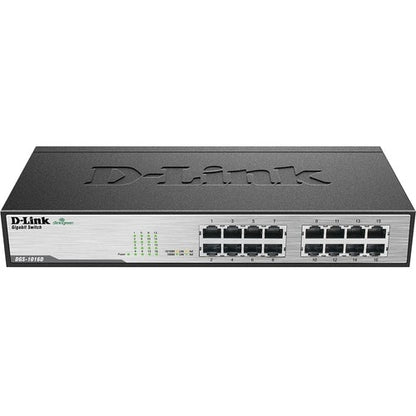 CONMUTADOR DE MONTAJE EN RACK NO ADMINISTRADO DE 16 PUERTOS GIGABIT