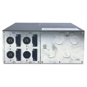 Panneau de dérivation APC by Schneider Electric 19" 100 A, montable en rack - 20 000 VA