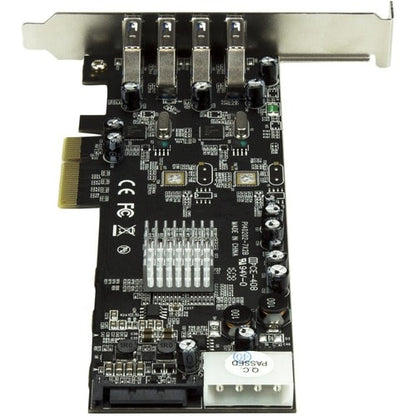 ADAPTADOR DE TARJETA PCIE SUPERSPEED USB 3.0 DE 4 PUERTOS CON UASP