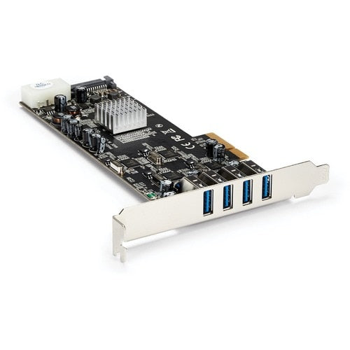 StarTech.com 4 Port PCI Express (PCIe) SuperSpeed USB 3.0 Card Adapter