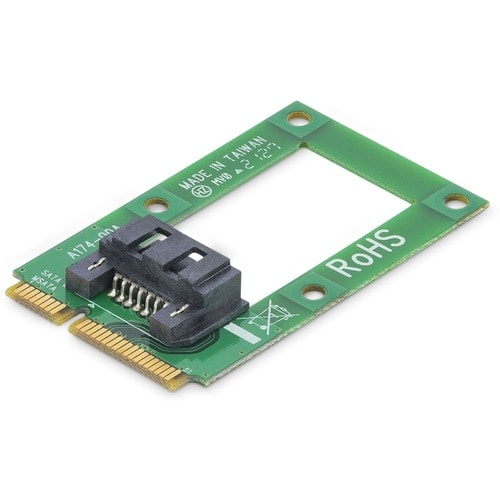 StarTech.com Adaptador mSATA a SATA HDD/SSD - Tarjeta Convertidora Mini SATA a SATA
