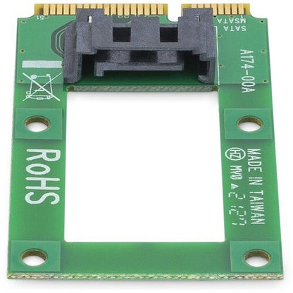StarTech.com Adaptador mSATA a SATA HDD/SSD - Tarjeta Convertidora Mini SATA a SATA