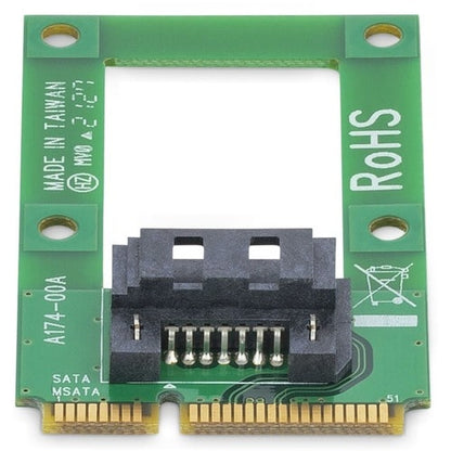 StarTech.com Adaptador mSATA a SATA HDD/SSD - Tarjeta Convertidora Mini SATA a SATA