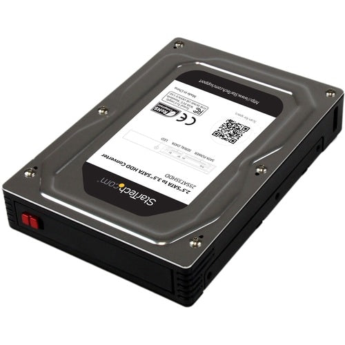 Boîtier adaptateur en aluminium pour disque dur SATA 2,5" vers 3,5" StarTech.com