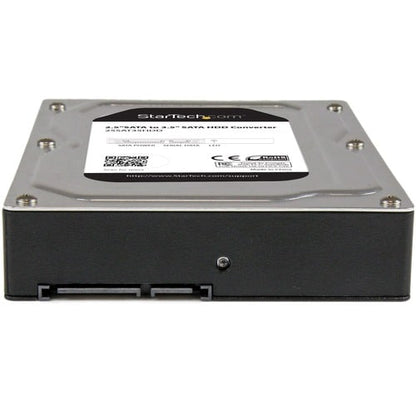 Boîtier adaptateur en aluminium pour disque dur SATA 2,5" vers 3,5" StarTech.com