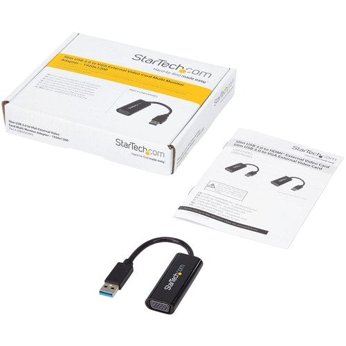 Adaptador USB 3.0 a VGA de StarTech.com, convertidor USB a VGA