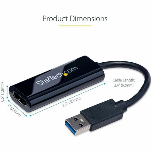 Adaptador USB 3.0 a HDMI de StarTech.com