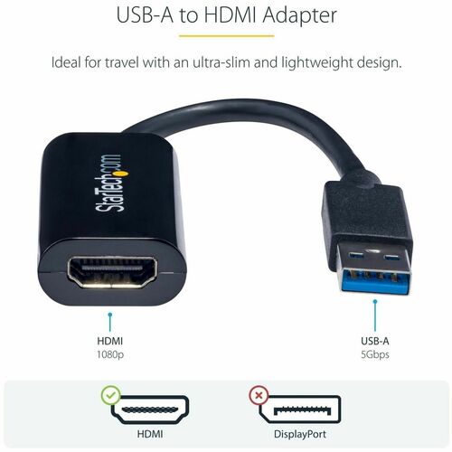 Adaptador USB 3.0 a HDMI de StarTech.com