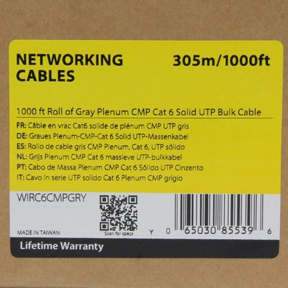 StarTech.com Bulk Cat 6 Ethernet Cable