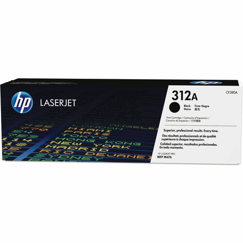 Cartouche de toner laser d'origine HP 312A - Noir - 1 unité - 24