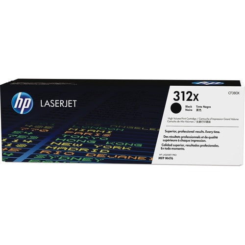 CF380X 312X CARTUCHO DE TÓNER NEGRO DE ALTO RENDIMIENTO PARA LASERJET