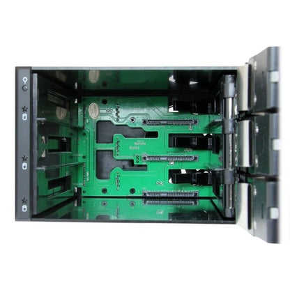 3BAY ALUMINUM TRAYLESS HOT SWAP MOB RACK BACKPLANE F/ 3.5IN SAS II