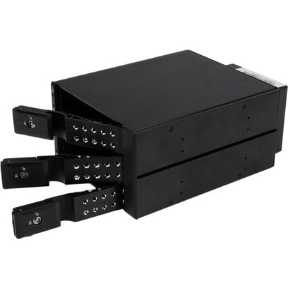 3BAY ALUMINUM TRAYLESS HOT SWAP MOB RACK BACKPLANE F/ 3.5IN SAS II