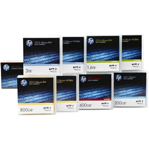 HPE LTO-6 Ultrium 6.25TB BaFe RW Eco Case Data Cartridge 20