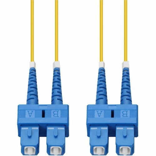 AddOn 15m SC to SC Yellow OS2 Duplex OFNR (Riser