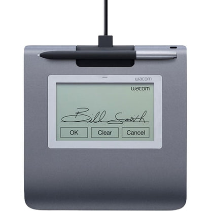 Wacom Signature Pad - LCD - 4.50\" (114.30 mm) Active Area LCD - 320 x 200 - USB