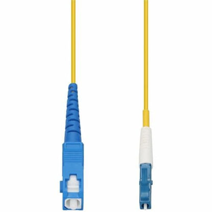 AddOn 10m SMF 9/125 Simplex SC/LC OS1 Yellow OFNR (Riser Rated) Patch Cable