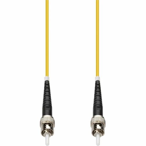 Câble de raccordement jaune simplex ST/ST OS1 en fibre monomode (SMF) AddOn 2 m - 6,6 pi (