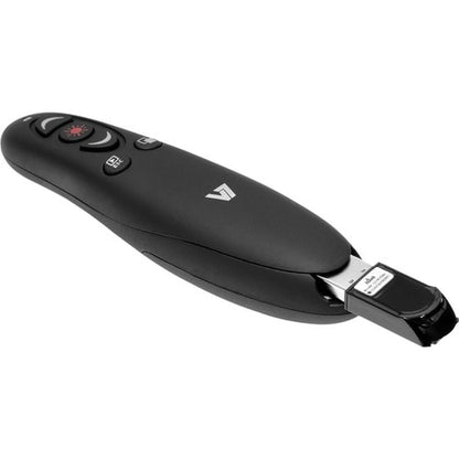 V7 Professional Wireless Presenter with Laser Pointer and microSD Card