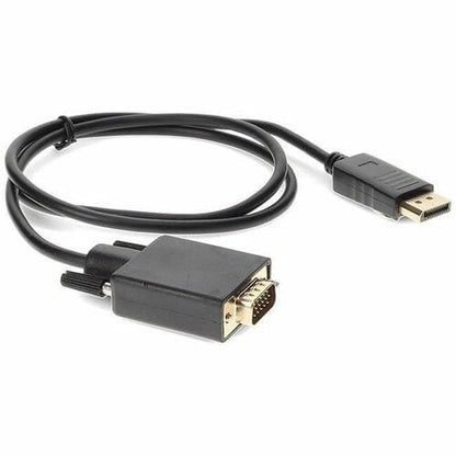 AddOn 3ft (1M) Displayport to VGA Black Adapter