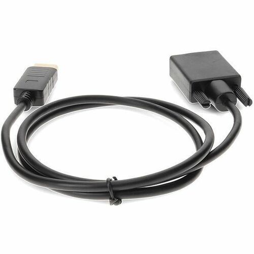 AddOn 3ft (1M) Displayport to VGA Black Adapter