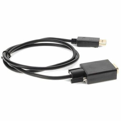 AddOn 3ft (1M) Displayport to VGA Black Adapter