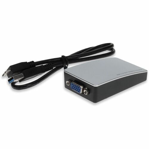 AddOn USB 3.0 Male to VGA Female White Adapter