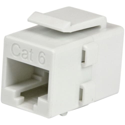 Coupleur réseau RJ45 Keystone blanc Cat 6 StarTech.com