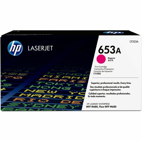 Cartucho de tóner láser original HP 653A (CF323A) - Paquete individual