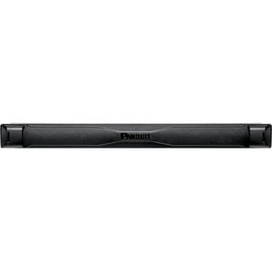 Panneau d'obturation Panduit TLBP1S-V - Noir - Hauteur de rack 1U - 5 - 1,75" (44,45 mm) Hauteur x