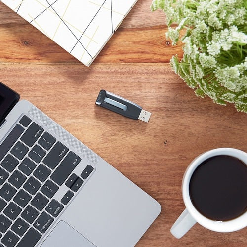 128GB STORE N GO V3 USB 3.0 FLASH DRIVE BLACK MULTI 10