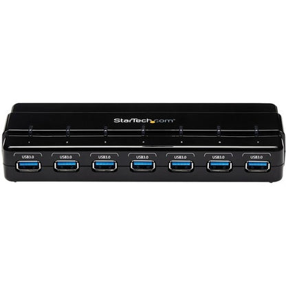 StarTech.com 7 Port SuperSpeed USB 3.0 Hub - 5Gbps - Desktop USB Hub with Power Adapter