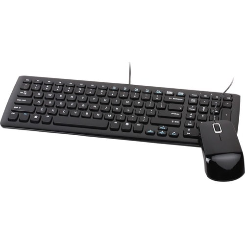 ENSEMBLE CLAVIER ET SOURIS USB CLAVIER ANGLAIS NOIR