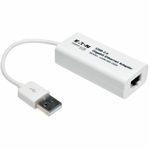 Tarjeta Ethernet Gigabit U236-000-GBW de Tripp Lite by Eaton - USB 2.0 - 1 puerto(s) - 1