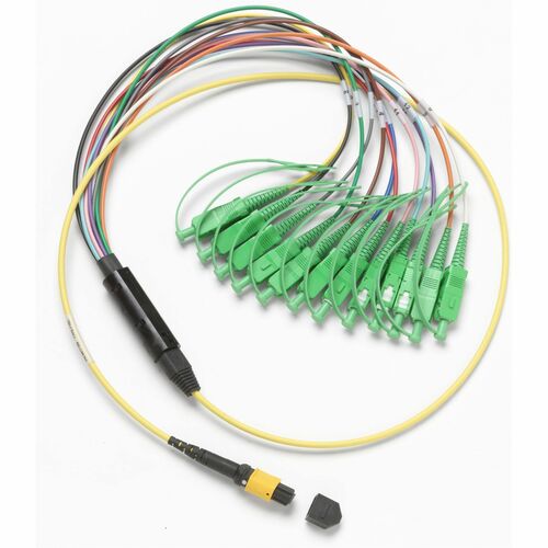 1M BREAKOUT CORD FOR SM MPO APC UNPINNED SCAPC CONN