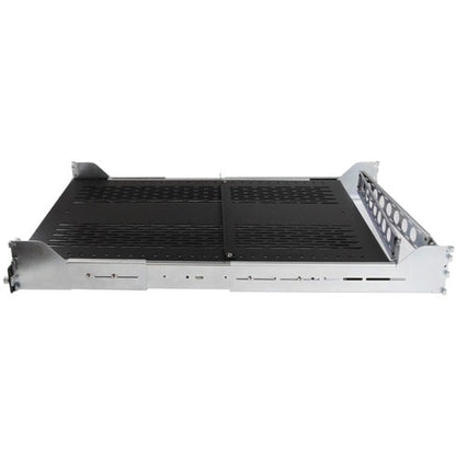 Estante deslizante ventilado para rack StarTech.com 2U con brazo para administración de cables y 27