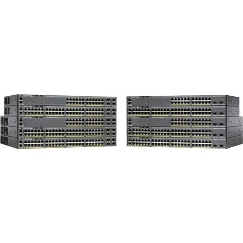 CATLYST 2960-X 24GIGE POE 370W 4X1G SFP LANBASE REMANUFACTURED