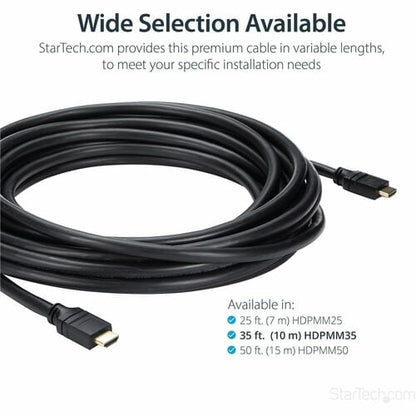 Câble HDMI plénum mural StarTech.com de 10,7 m