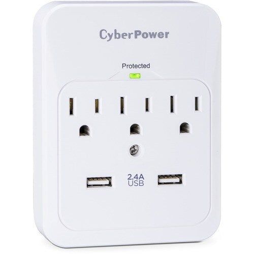 Cyber Power CyberPower CSP300WUR1 Professional 3-Outlets Surge with 60