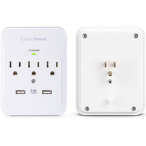 Cyber Power CyberPower CSP300WUR1 Professional 3-Outlets Surge with 60