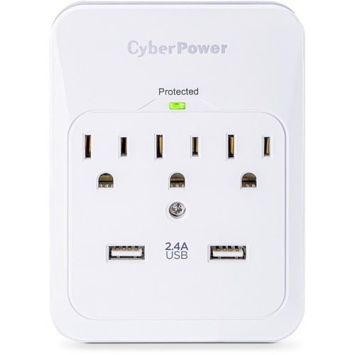 Cyber Power CyberPower CSP300WUR1 Professional 3-Outlets Surge with 60