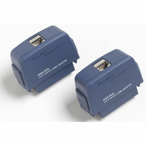SET OF DSX CAT 6 ADAPTERS W/ SHIELDED CAT 6 PATCH CORD JACKS
