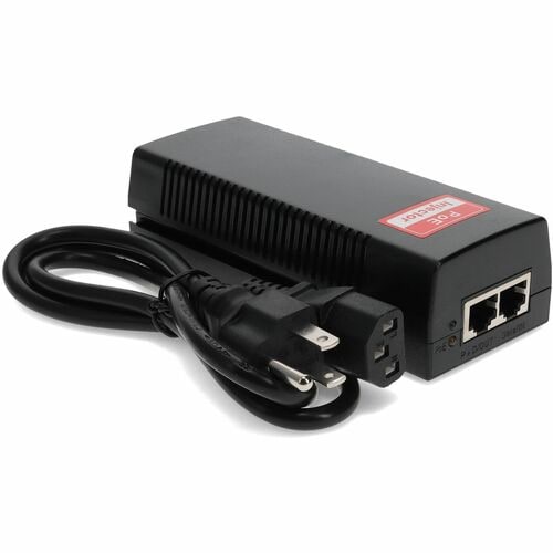 AddOn 60W POE Power Injector - 120 V AC, 230 V AC Input